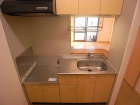 Kitchen. Also up cooking skills in the two-burner gas stove installation Allowed! ?