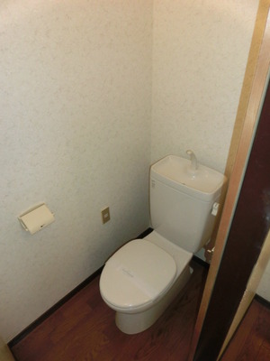 Toilet. Separated toilet