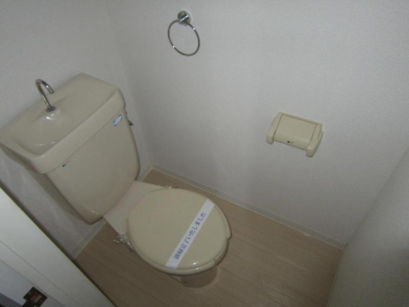 Toilet. Toilet same renovation completed