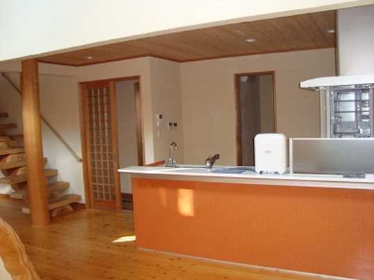 Kitchen. Popular face-to-face system Kitchen