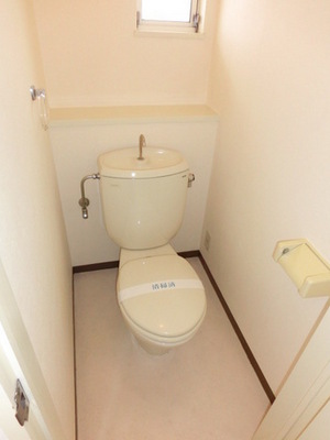 Toilet. Toilet room with cleanliness