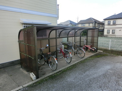 Other common areas. On-site bicycle parking lot