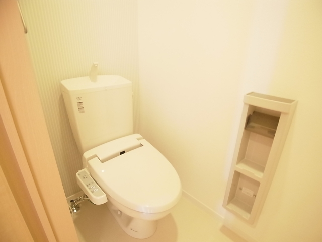 Toilet. Toilet seat with warm water washing Heating