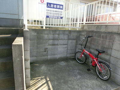 Other common areas. Bicycle parking space