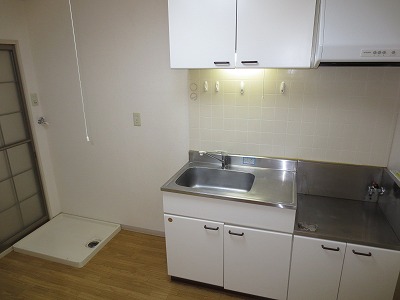 Kitchen. Indoor Laundry Storage rooms