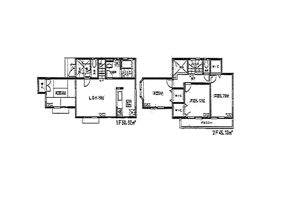 Floor plan. 31,800,000 yen, 4LDK, Land area 115.9 sq m , Building area 96.05 sq m