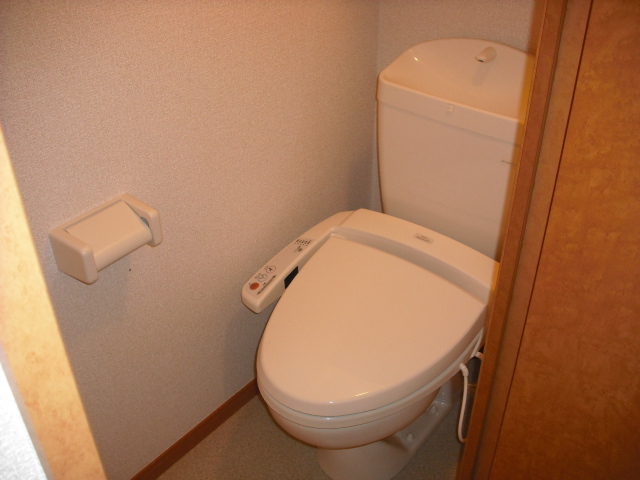 Toilet. With warm water washing toilet seat