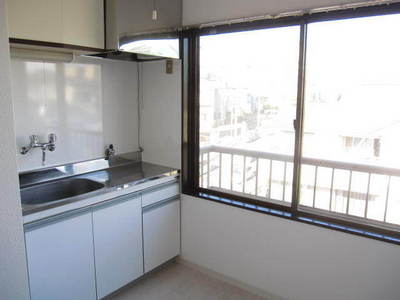 Kitchen. Kitchen near the window also help ventilation