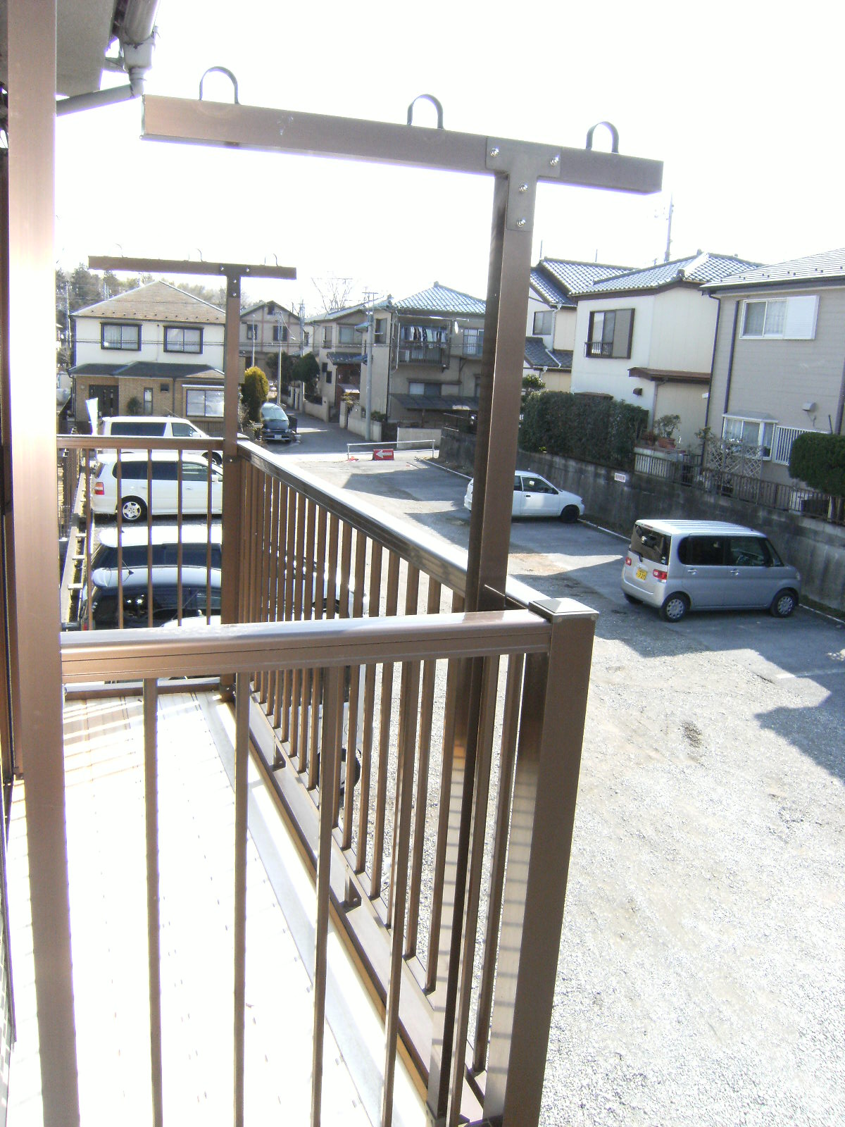 Balcony. South-facing sunny balcony