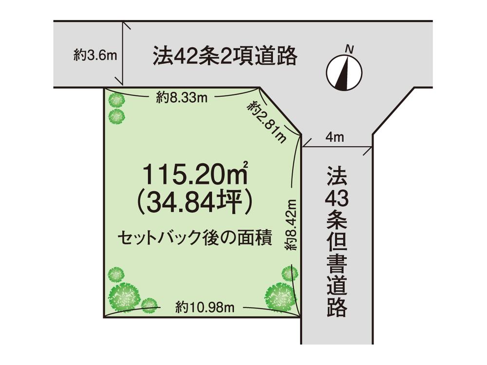 Compartment figure. 7.5 million yen, 5LDK, Land area 116.86 sq m , Building area 113.88 sq m land view