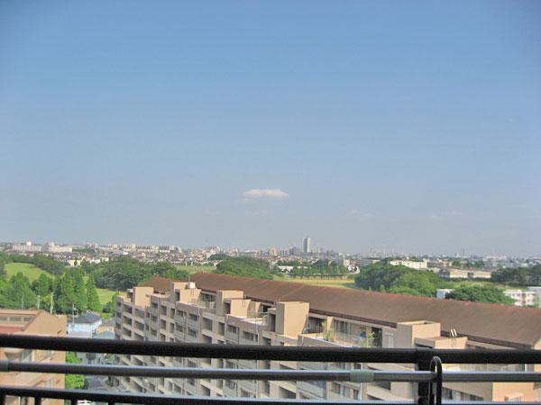 View photos from the dwelling unit. View from the living room side balcony (southeast)
