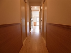 Entrance. Corridor also has become a reluctance Cross.