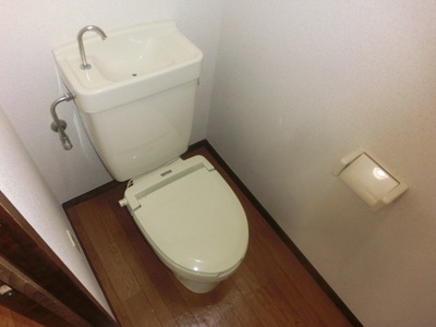 Toilet. Washlet installation Allowed