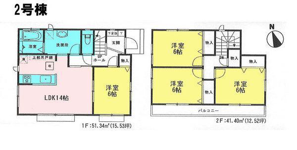 Floor plan. 27,800,000 yen, 4LDK, Land area 117.5 sq m , Building area 92.74 sq m