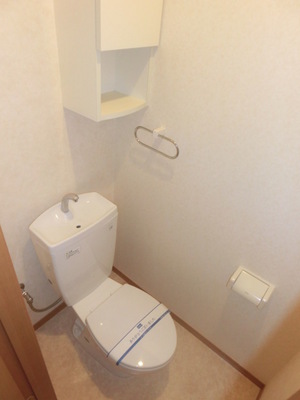 Toilet. Washlet mounting possible