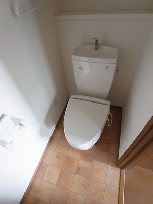 Toilet. Toilet is located on the first floor.