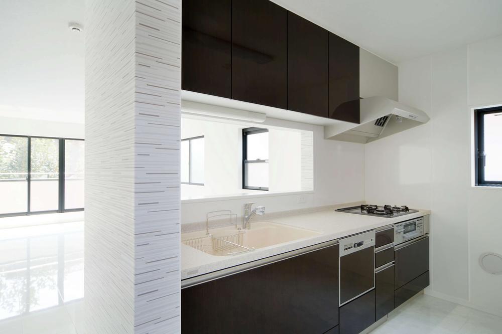 Kitchen. Every day of cooking is fun in the kitchen that was also attached dishwasher. (Our example of construction)