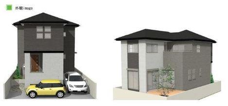 Rendering (appearance).  [Rendering] 2 car of car spaces