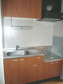 Kitchen. You can put your favorite gas stove!