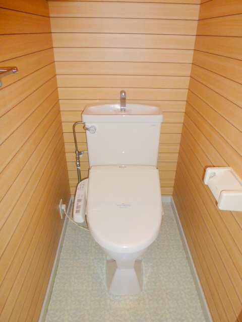 Toilet. It is with a bidet