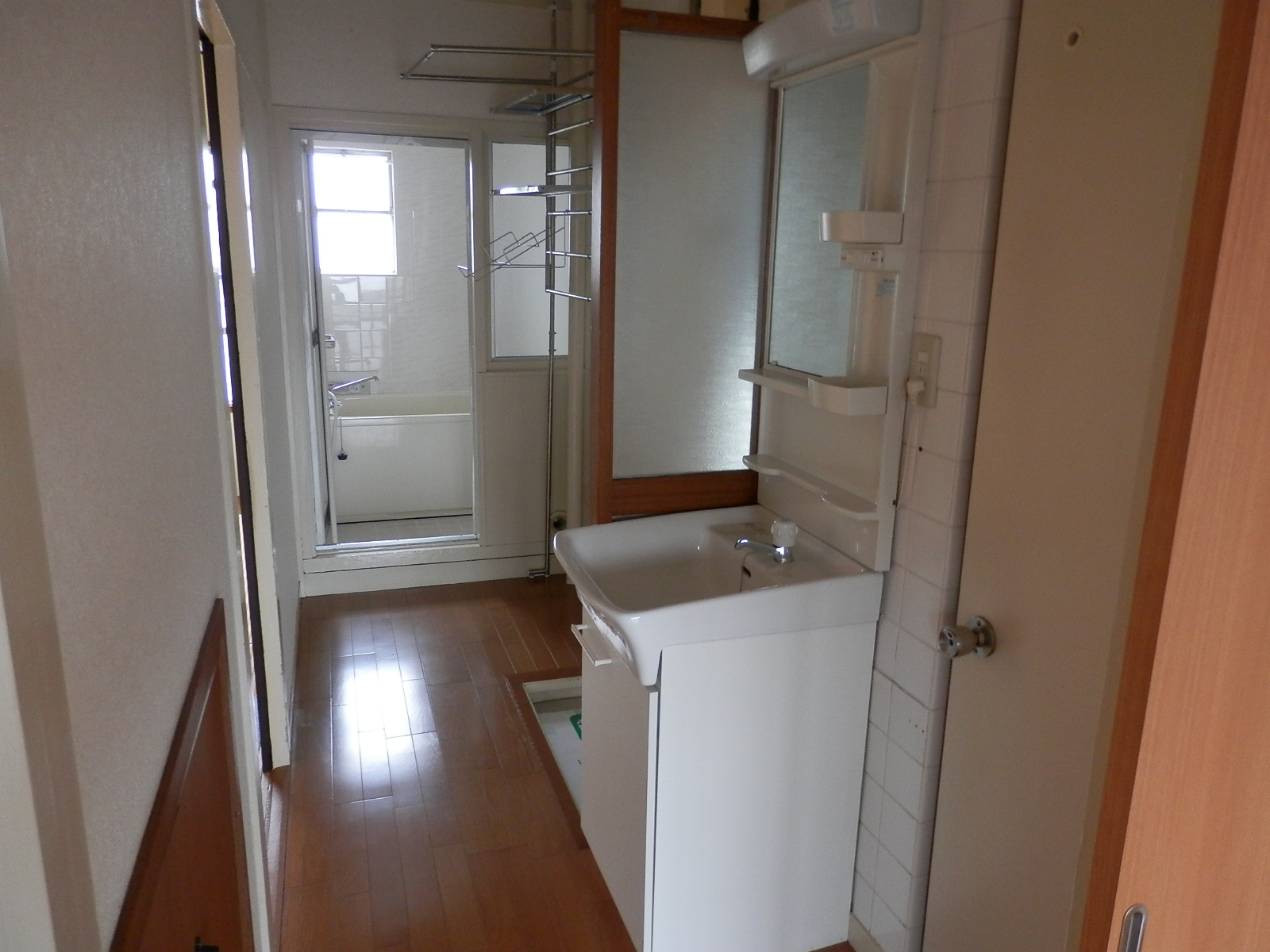 Other room space. Also it comes with a separate wash basin