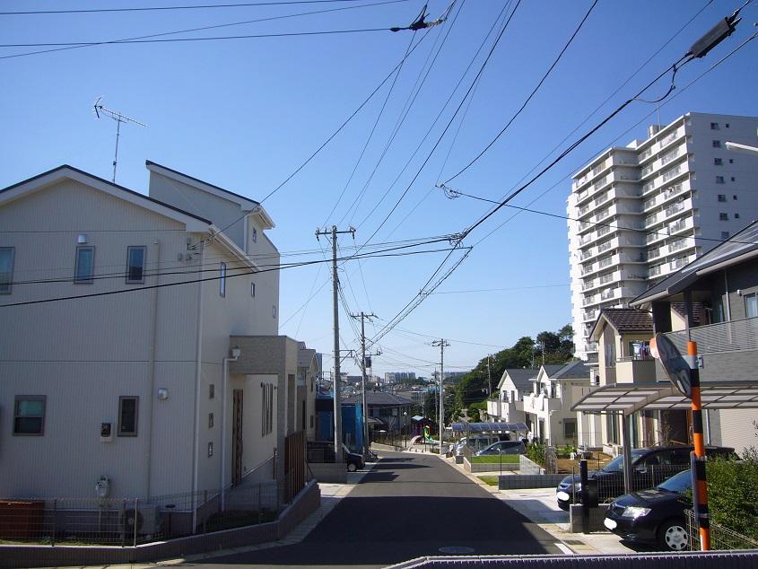 Sale already cityscape photo. 15 period streets (17th 15 phase of the adjacent land local photo) Heisei neighbor 25 December shooting
