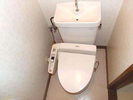 Toilet. With Washlet