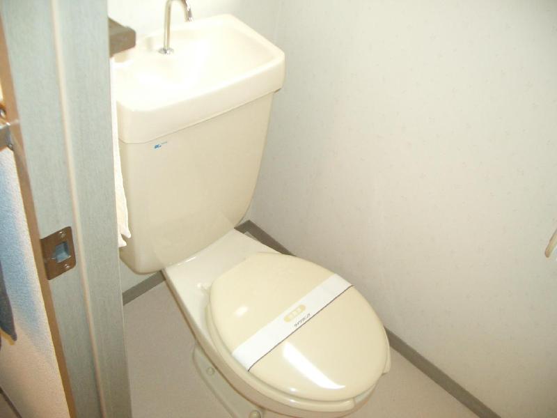 Toilet. Washlet is peace of mind so you can retrofit