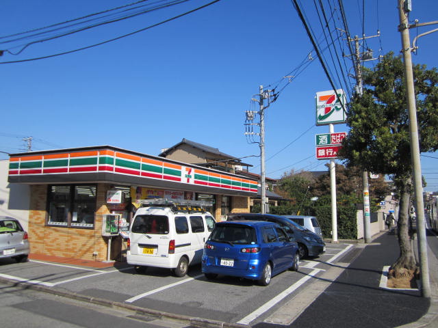 Convenience store. Seven-Eleven Inagehigashi store up (convenience store) 706m