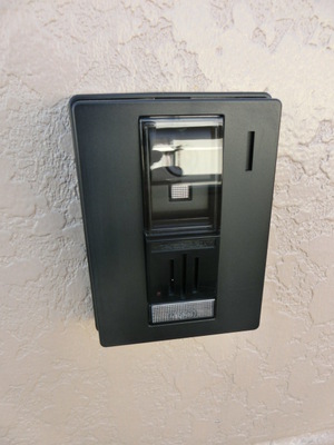 Security. Intercom with security TV monitor