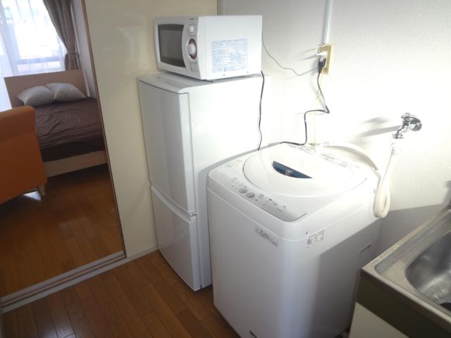 Other Equipment. Washing machine refrigerator microwave