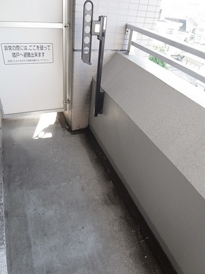 Balcony. Breadth of the balcony is your laundry Hoseru