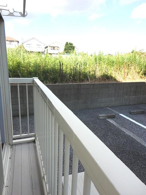 Balcony. It is a veranda. 