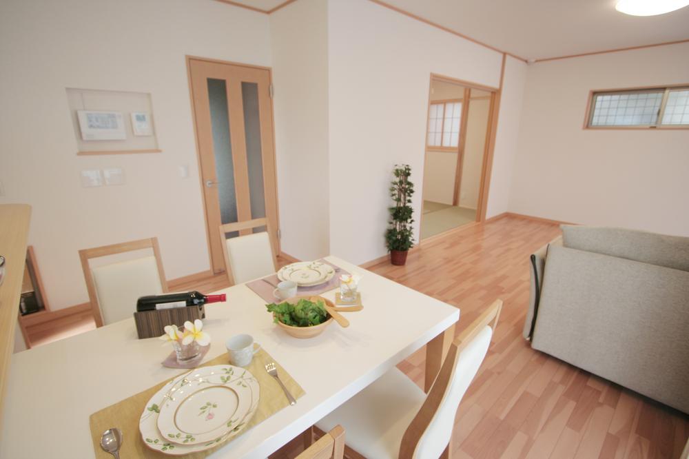 Same specifications photos (living). Natural system fittings Bright living room