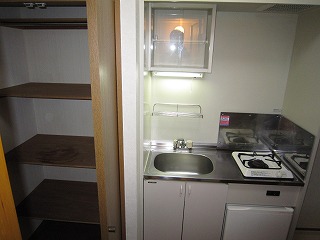 Kitchen. Furnishing stove, With storage ☆