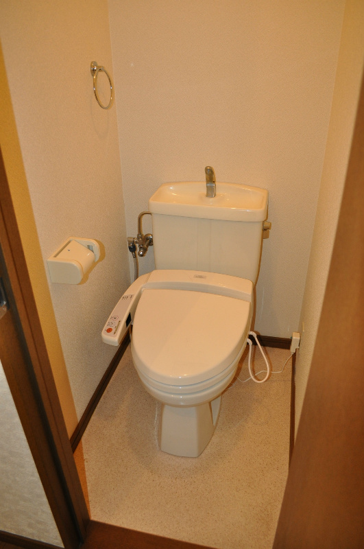 Toilet. It is a restroom with a clean feeling with Washlet.
