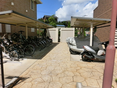 Other common areas. Bicycle-parking space