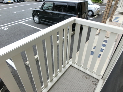 View. Southeast-facing balcony