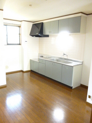 Kitchen. Since the sink is large it is easy to work. You can ventilation if there is a window.