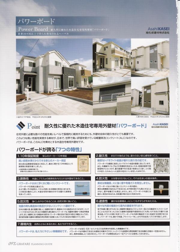 Construction ・ Construction method ・ specification. Outer wall power board