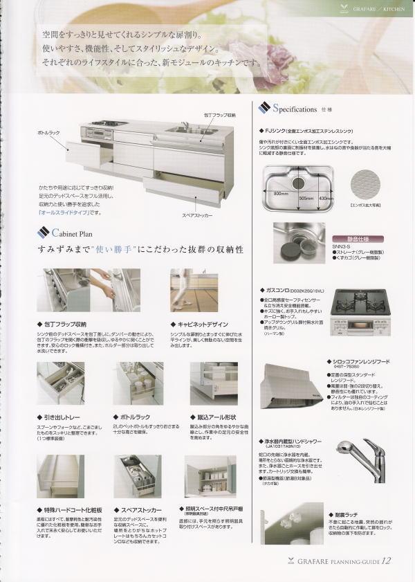 Construction ・ Construction method ・ specification. Kitchen