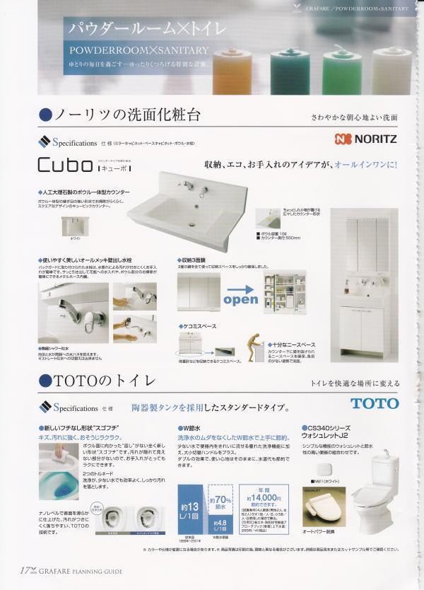 Construction ・ Construction method ・ specification. Powder Room