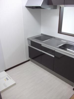 Kitchen. 2-neck IH cooking heater