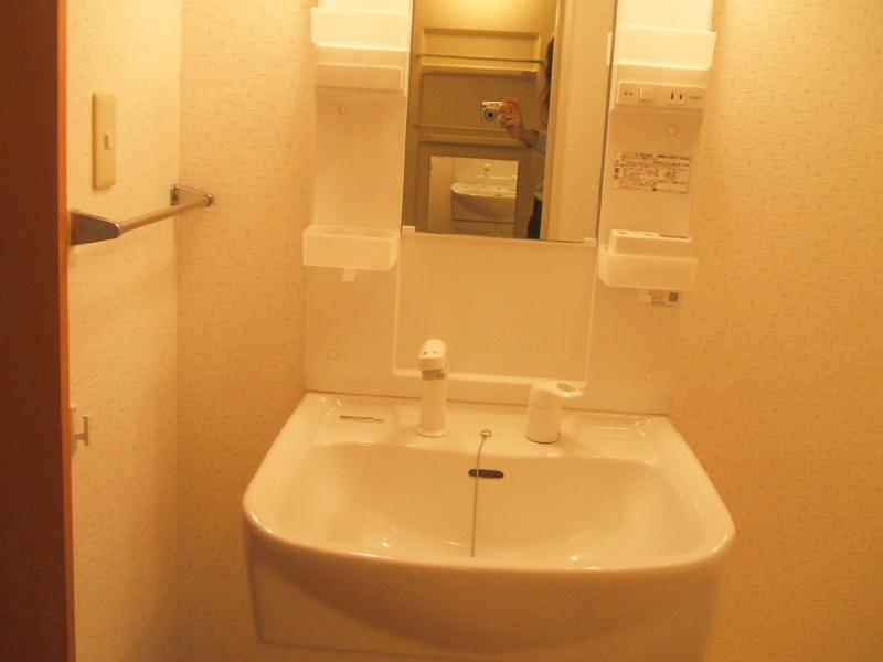 Washroom. With shampoo dresser