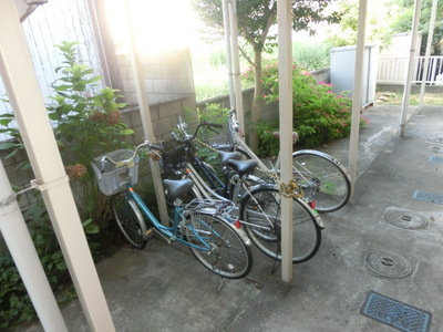 Other common areas. Bicycle parking space