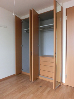 Receipt. Closet with depth With full-length mirror