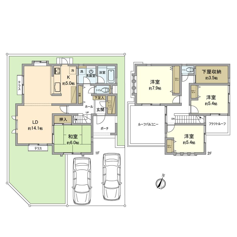 Floor plan. (11 Building), Price 36,300,000 yen, 4LDK, Land area 150.09 sq m , Building area 112.29 sq m