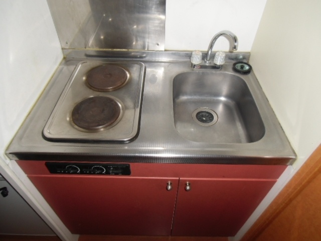 Kitchen. Two-burner stove