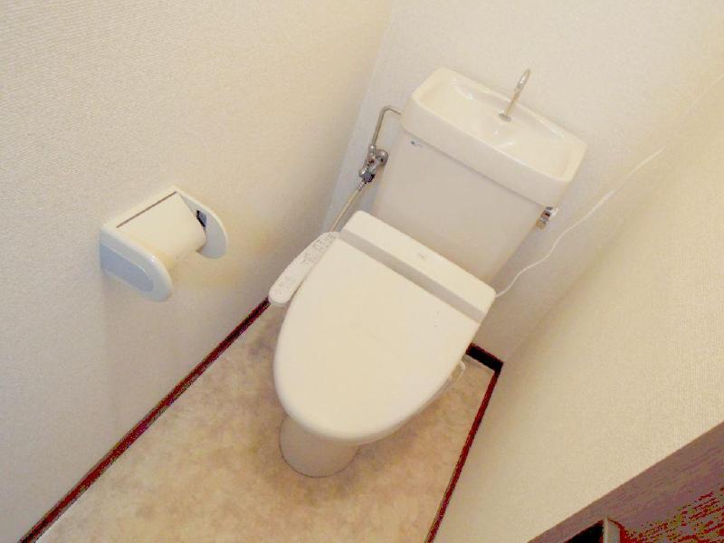 Toilet. Washlet is a clean space of complete! 