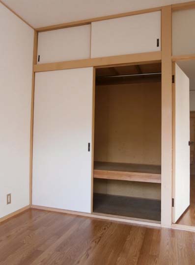 Receipt. Western style room ・ Closet specification